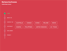 Tablet Screenshot of networkofnews.com